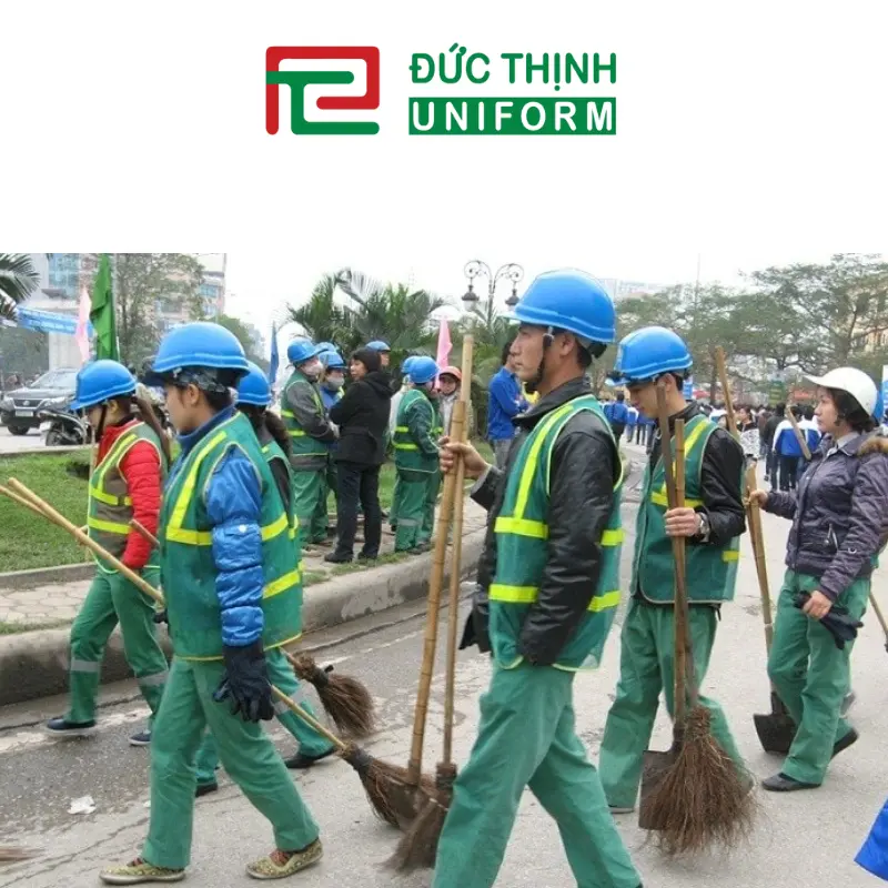 Đặc điểm đồng phục công nhân vê sinh môi trường
