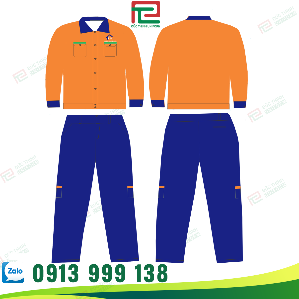Đồng phục cơ khí Phương Nam