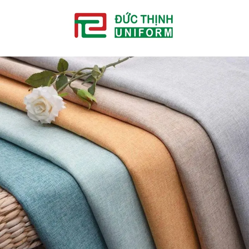 Chất liệu vải may đồng phục quán trà sữa