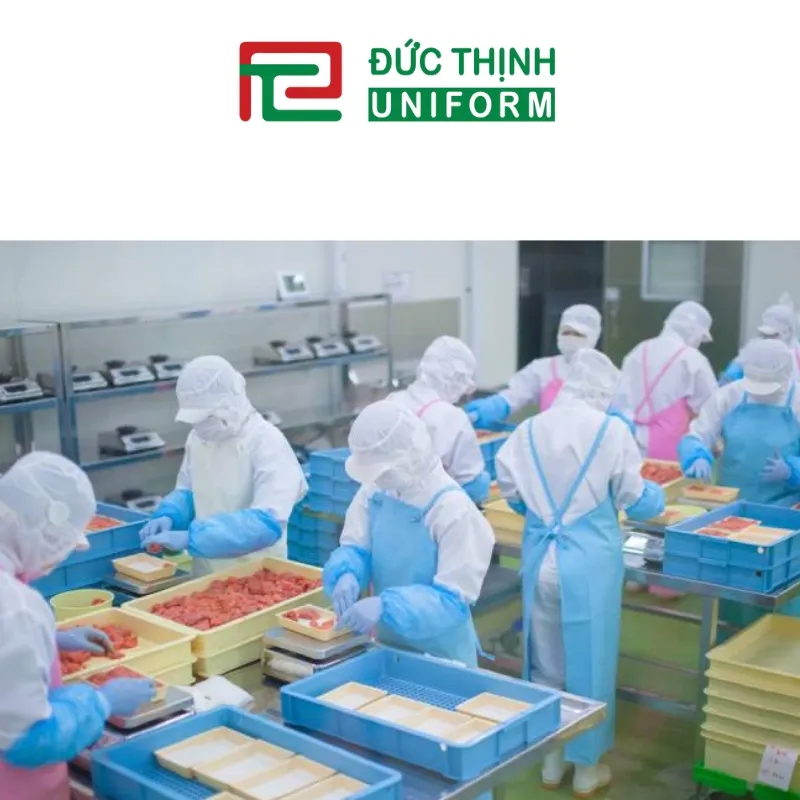 Các tiêu chí chọn đồng phục công nhân thực phẩm