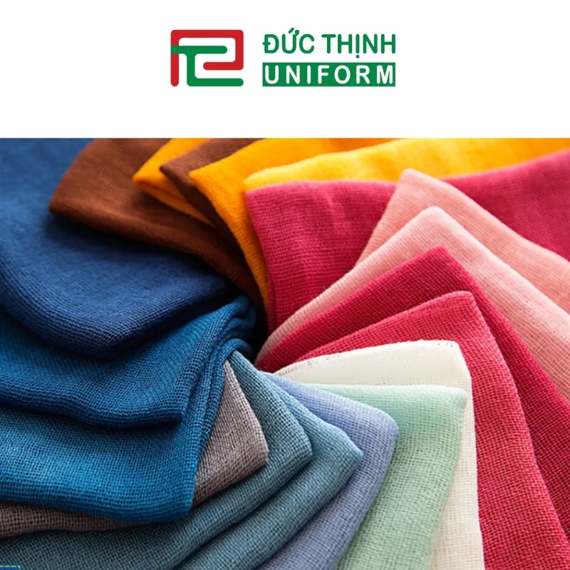 chất liệu để dùng may quần áo đồng phục