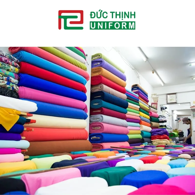 Chất liệu vải dùng để may  đồng phục học sinh cấp 3