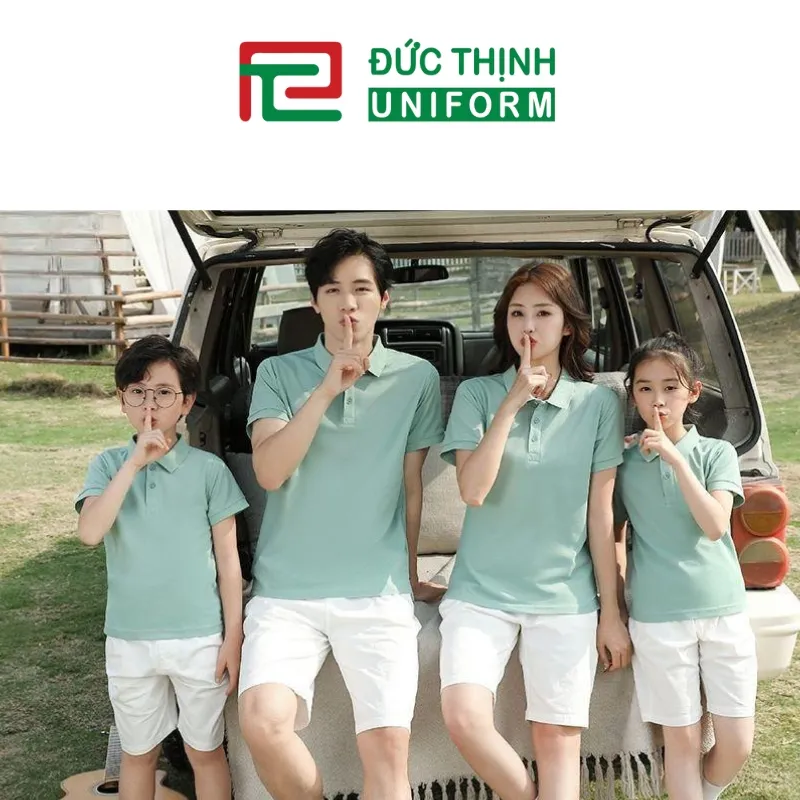 Set đồng phục gia đình giản dị
