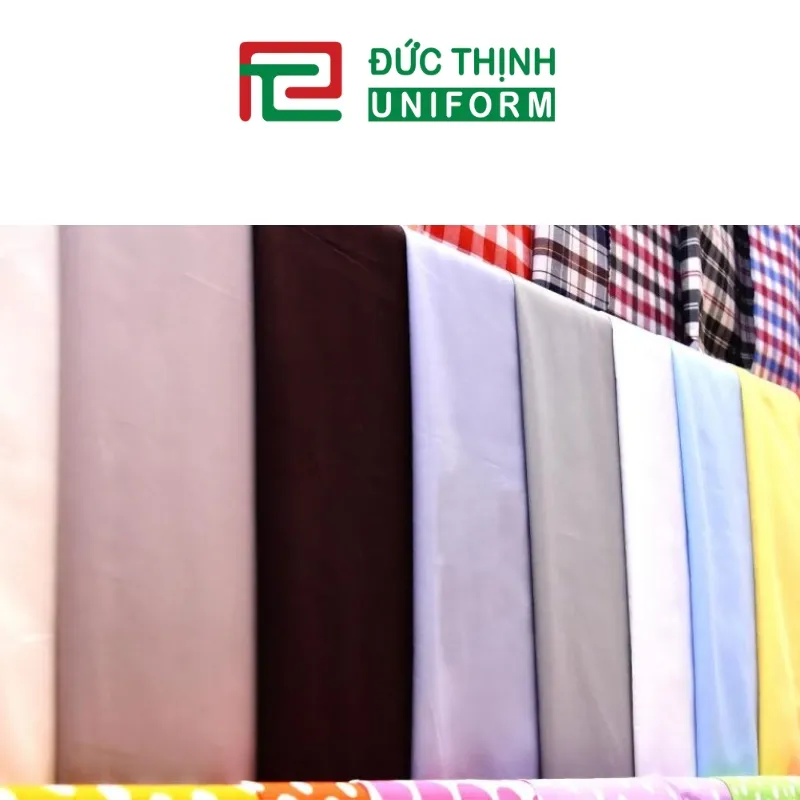 Chất liệu vải dùng để may đồng phục thực phẩm