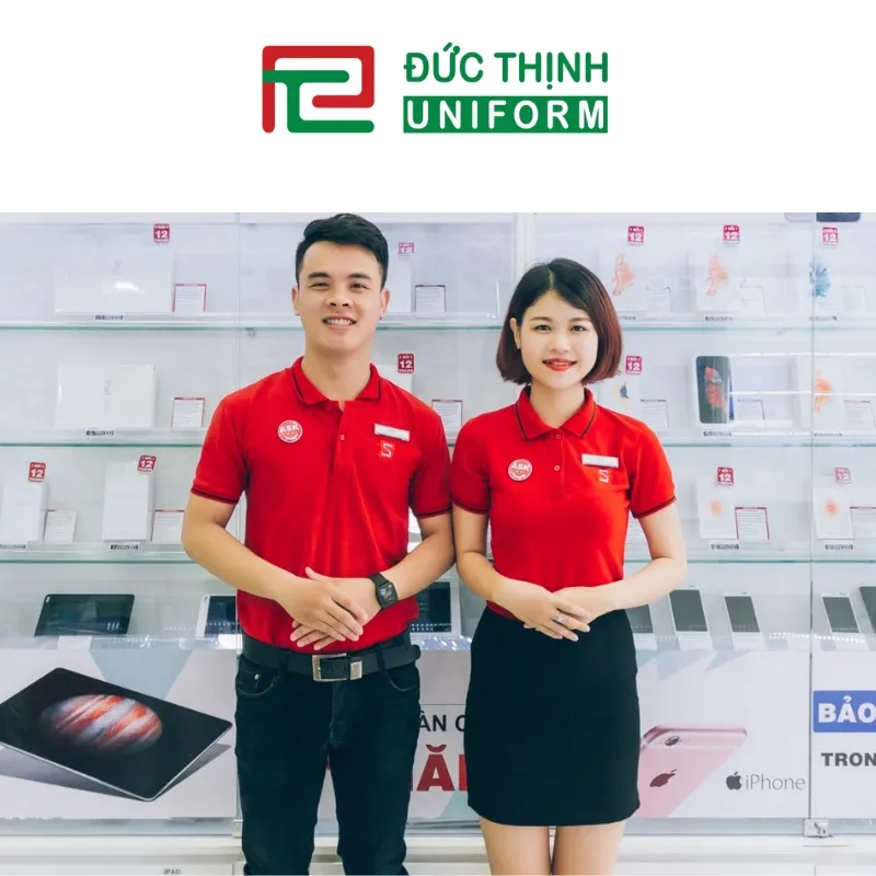 Mẫu đồng phục có màu sắc nhẹ nhàng 