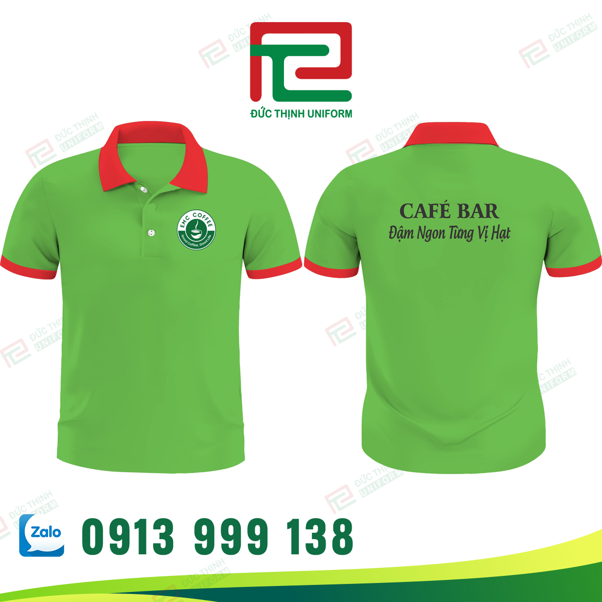 Đồng phục quán cafe EMC