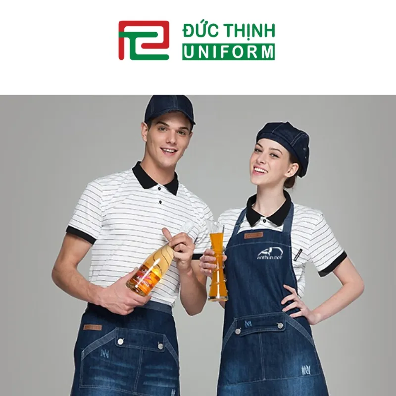 tạp dề đồng phục