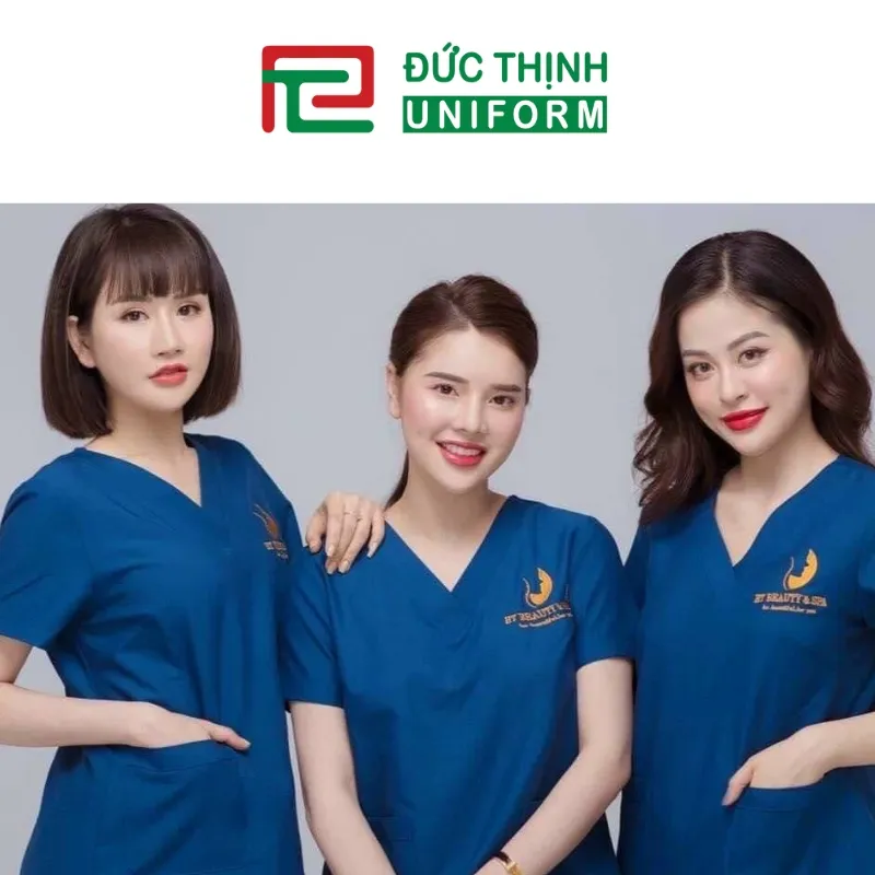 các mẫu đồng phục spa đẹp