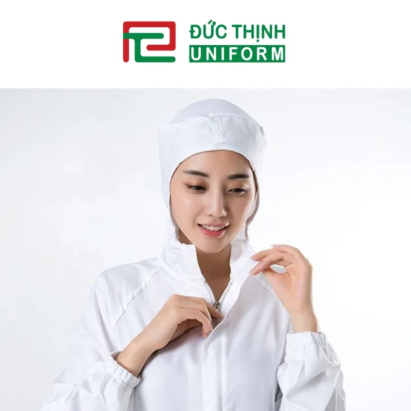 Đồng phục công nhân thực phẩm chế biến đồ đóng hộp