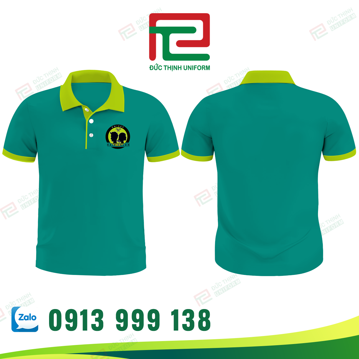 Đồng phục salon tóc UNISEX