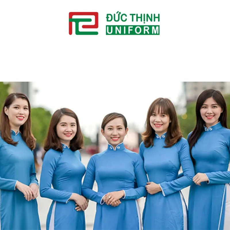 Đồng phục ngân hàng thiết kế áo dài