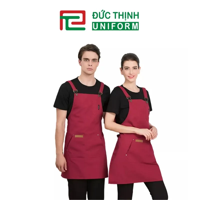 tạp dề đồng phục