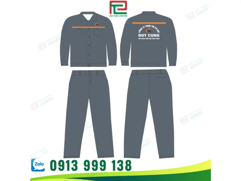 may đồng phục công nhân giá rẻ
