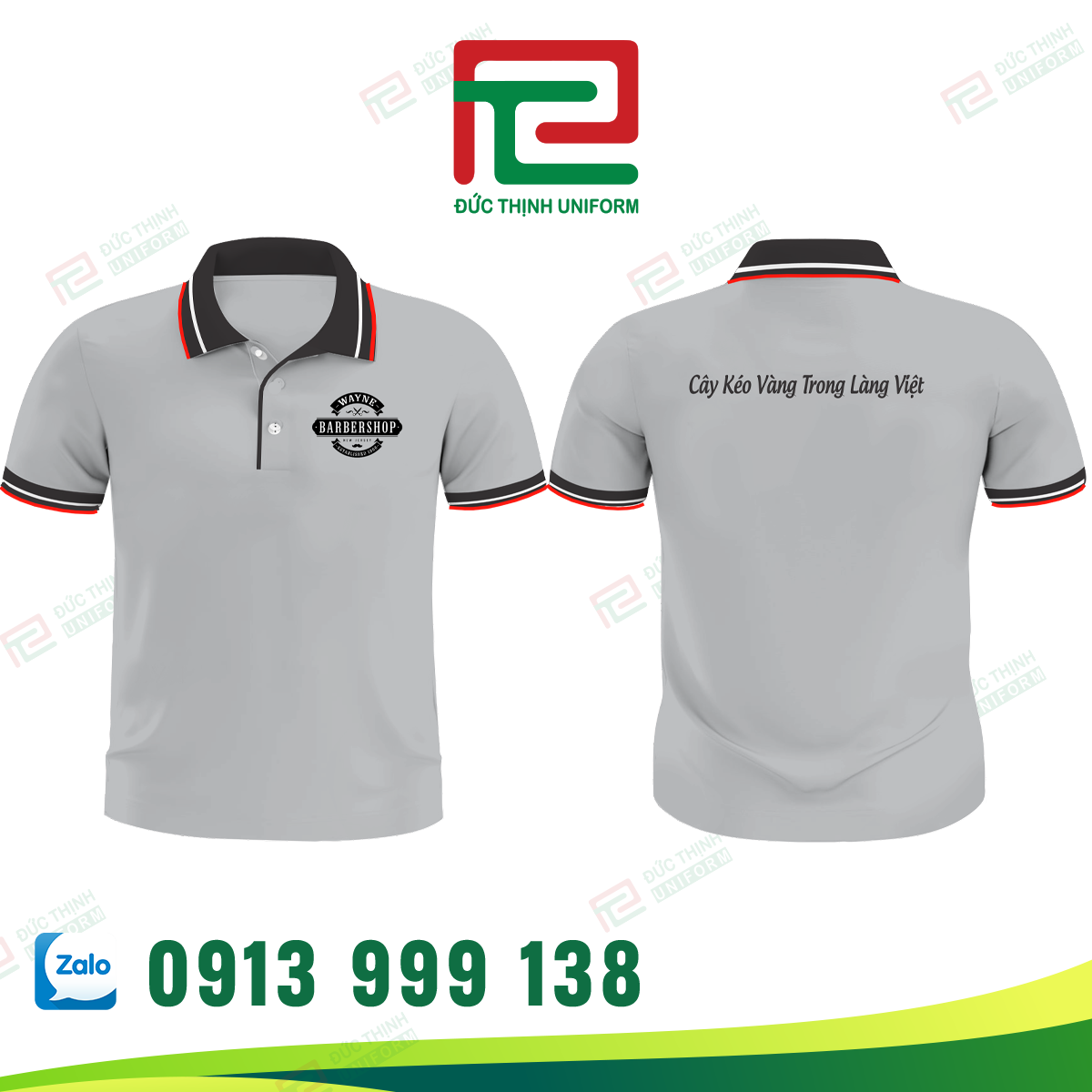 Đồng phục salon tóc WAYNE
